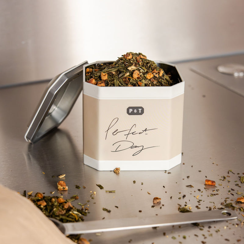 Write-On Tea Tin