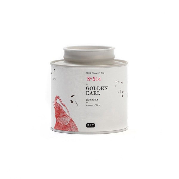 Golden Earl N°514 bergamot orange, honey, leather A fine Earl Grey blend of black tea from Yunnan and bergamot.   Scented Black Tea Paper & Tea