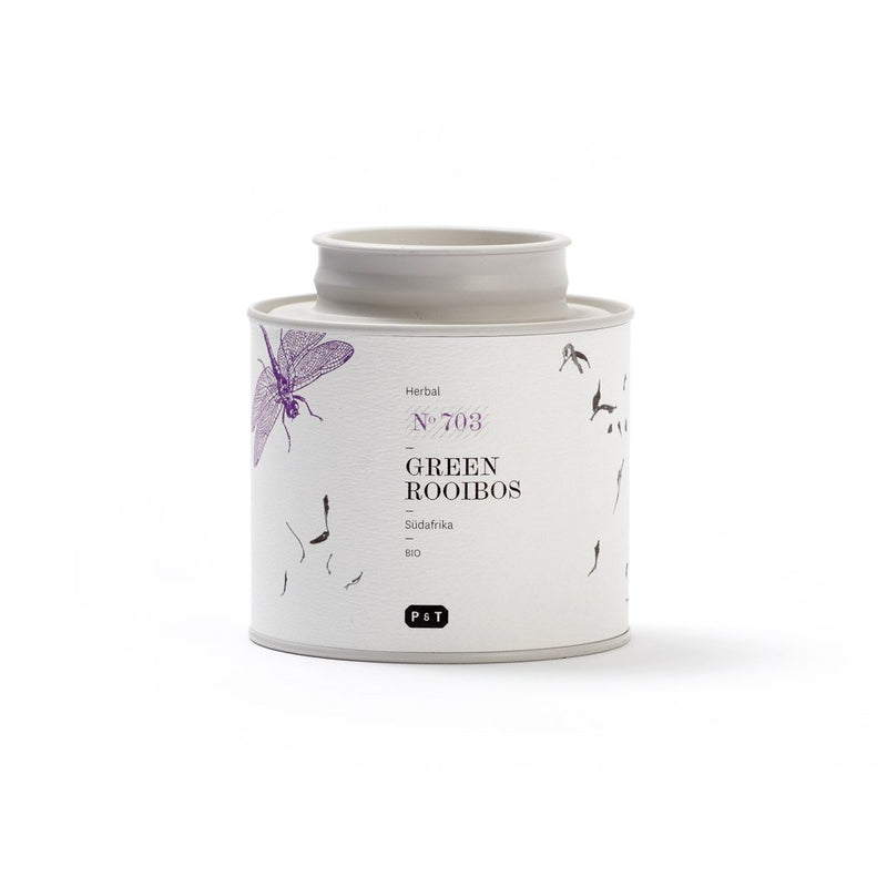 Eine un-oxidierter Variante des südafrikanischen Klassikers pfirsich, aprikose, grasig, holz Kräutertee, Südafrika Green Rooibos N°803 Tee Paper & Tea