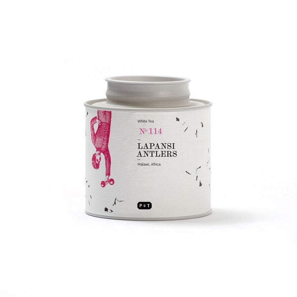 Lapansi Antlers N°114 wild honey, stewed apricot, lychee A rare white stem tea from Malawi. White Tea, Malawi Paper & Tea