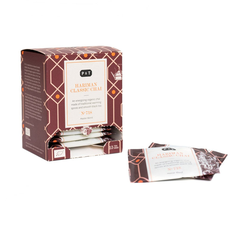 Hariman Classic Chai N°718 BIO | Teebeutel - 15 Stück | VE: 8 Einheiten