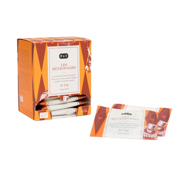 Les Métrofolies N°712 BIO | Teebeutel - 15 Stück | VE: 8 Einheiten
