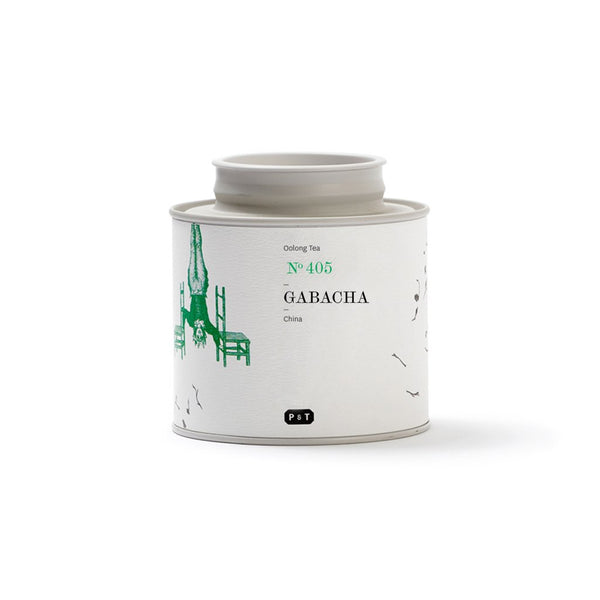 Gabacha N°405 molten butter, fruity, subtly sour A GABA amino acid rich oolong from Taiwan with a roasted flavor. Oolong Tea, Nantou, Taiwan Paper & Tea