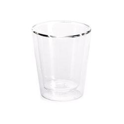 Tasse aus doppelwandigem Glas. Füllmenge 200 ml  Tasse Cylinder Cup, medium Accessoire Paper & Tea