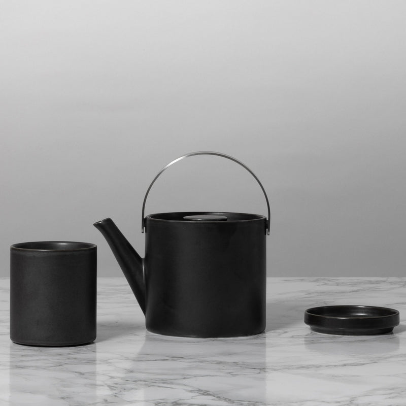 P & T Double Wall Mug graphite | VE: 6 Einheit