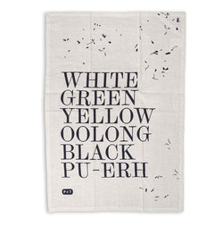 P & T Origin Tea Towel Tea geek | VE: 12 Einheiten